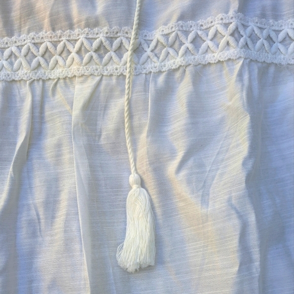 White cotton dress - Picture 3 of 4
